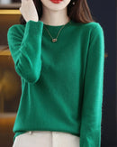 Merino Wool Round Neck Sweater
