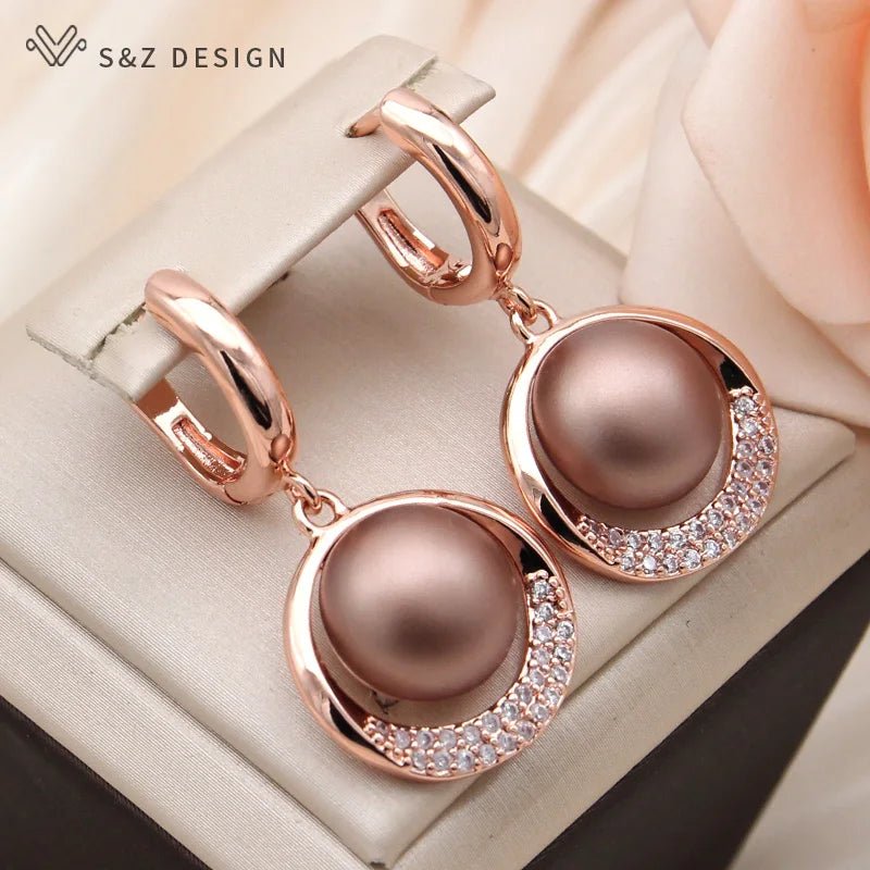 Pearl Dangle Earrings