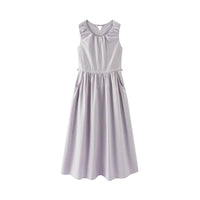 Sleeveless Fashion Waist-Defining Dress