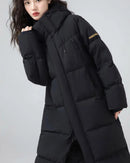Longline Hooded Duck Down Coat