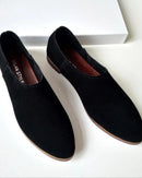 Women's Pointed-Toe Suede Loafers