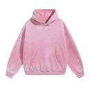 Oversized Warm Paint Distressed Hoodies