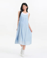 Irregular Gentle Two-Piece Slip Dress