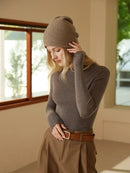 Cashmere Double Layers Beanie
