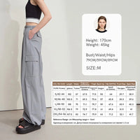 Solid Drawstring Wide-leg Pants