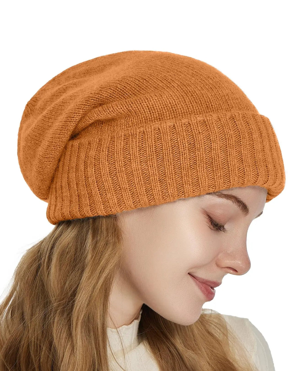 Satin-Lined Cashmere Beanie