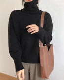 Thick Cashmere Turtleneck Sweater