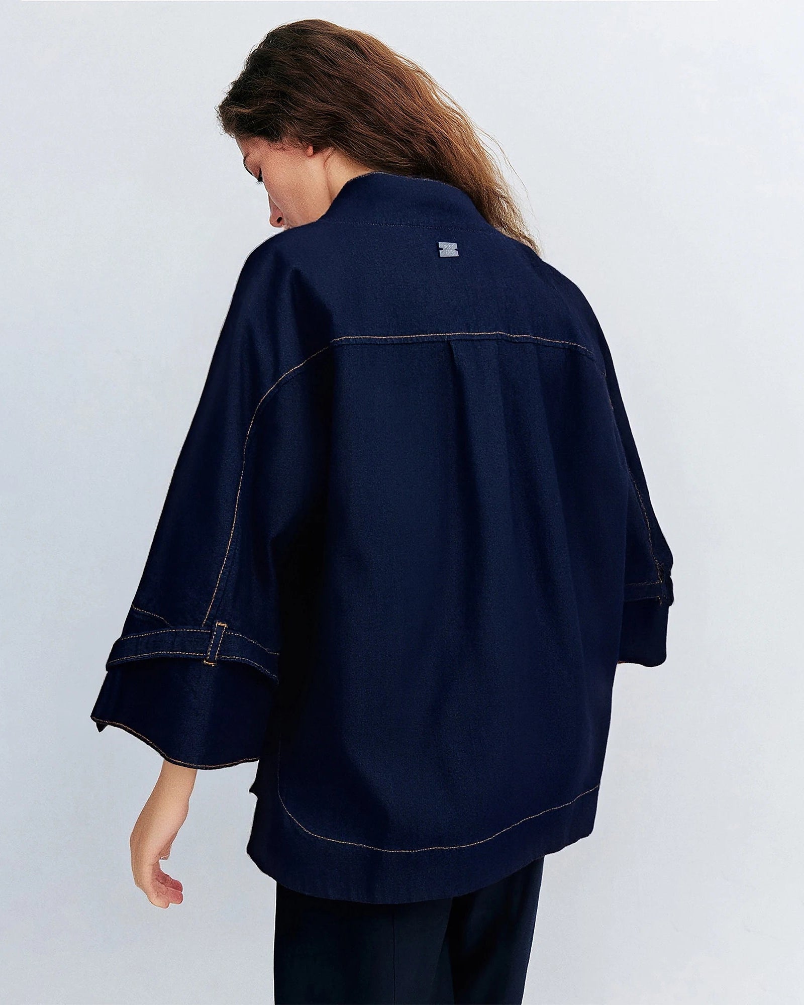 Elegant Retro Flared Long-Sleeved Shirt