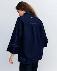 Elegant Retro Flared Long-Sleeved Shirt