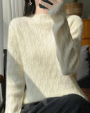 Merino Wool Diamond Jacquard Sweater