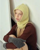 Stay warm in style with cashmere-blend knit balaclava. Full face and neck coverage, soft breathable fabric, perfect for autumn and winter outdoor wear. 