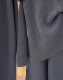 Mock Neck Raglan Knit Sweater