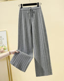 High-Waist Thicken Wide Leg Pants