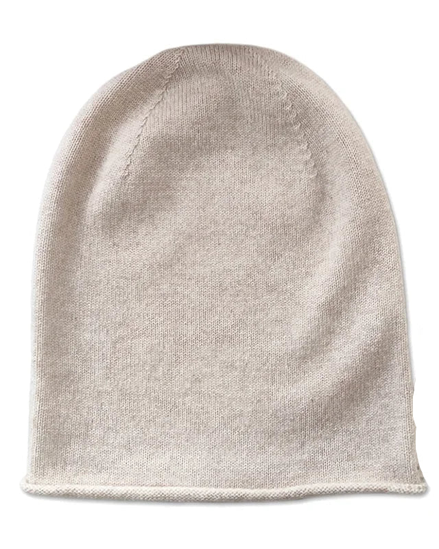 Slouchy Wool Cashmere Beanie