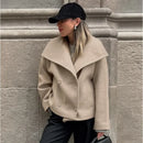 Retro Single Breasted Short Jacket