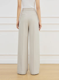 High Waist Straight Pants