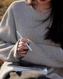 Luxe Cashmere Round Neck Pullover