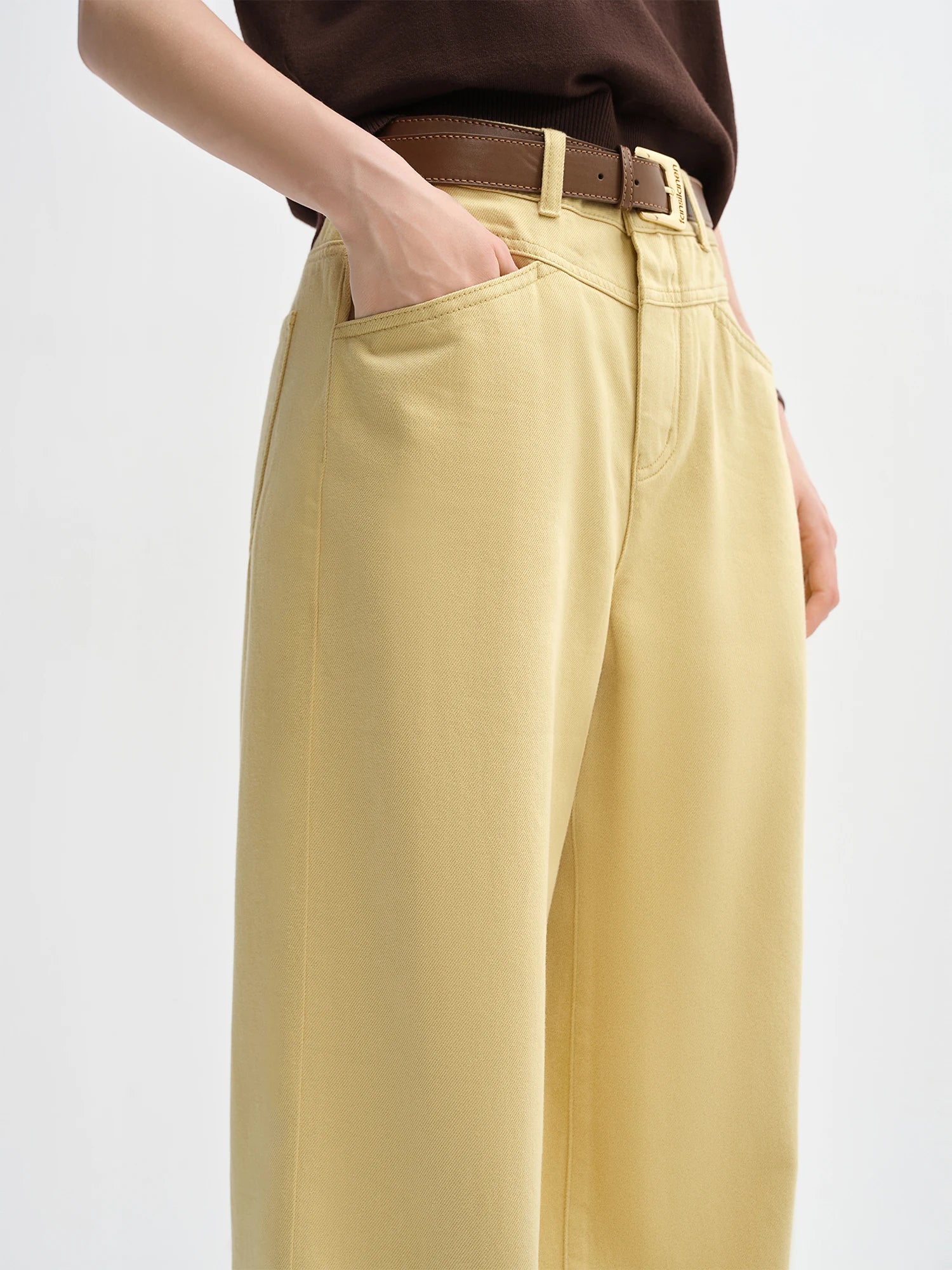 Multi-Color Straight Jeans