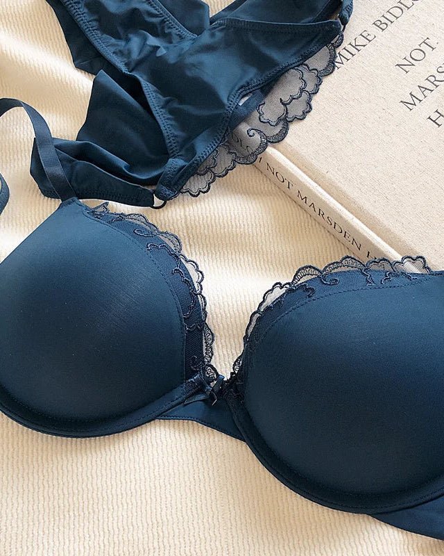 Romantic Lace Comfortable Sexy Push-Up Bra Set