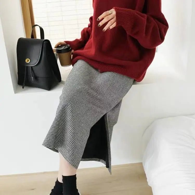 Turtleneck Loose Wool Sweater