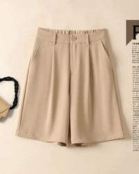 Relaxed High-Rise Woven Shorts