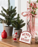 Christmas Felt Mouse Decorative Figurine