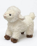 Cute black face sheep lamb plush stuffed animal doll. CE certified, 20 cm — a soft, adorable toy and birthday gift for kids, and a sweet home or desk decoration.