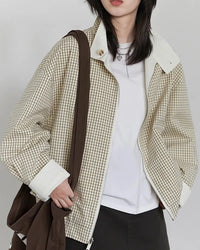 Reversible Stand Collar Jacket