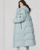 Longline Hooded Duck Down Coat
