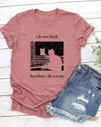 Fun Cat Print T-Shirt
