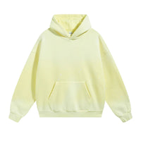 Oversized Warm Paint Distressed Hoodies