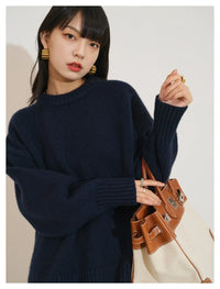 Round Neck Wool Sweater
