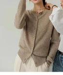 Crewneck Short Cardigan