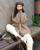 Mid-Length Cashmere V-Neck Cardigan