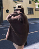 Mid-Length Cashmere V-Neck Cardigan