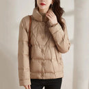 Ultralight Thin Slim Short Down Coat