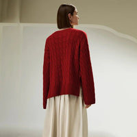 Ultrafine Merino Wool Crewneck Sweater