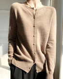 Women's Wool Button Knit Cardigan