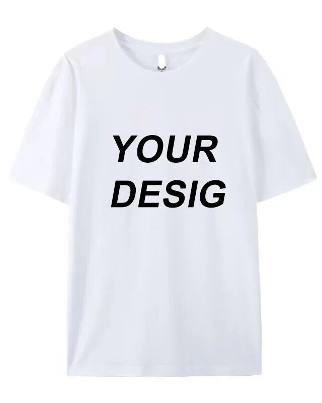 Custom Printed Pure Cotton T-Shirt