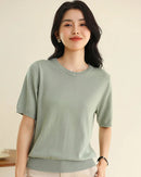 Everyday Cotton O-Neck Knit Tee