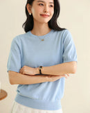 Everyday Cotton O-Neck Knit Tee