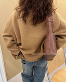 Cashmere Turtleneck Zip-Front Cardigan