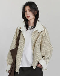 Reversible Stand Collar Jacket