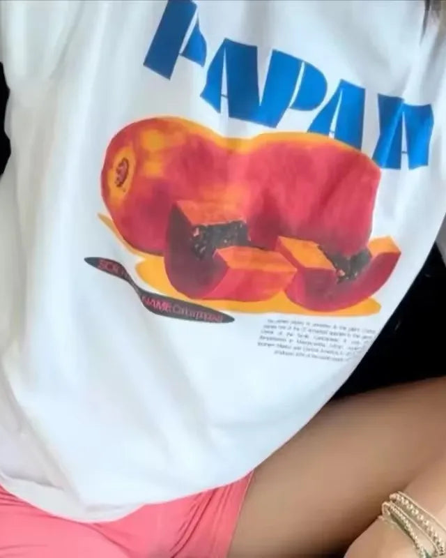 Casual Short Sleeve Graphic T-Shirt