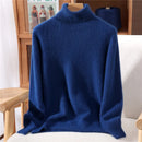 Mink Cashmere Turtleneck Sweater