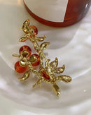 Exquisite Ruyi-Style Chinese Brooch