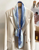 Women's Printed Silk Scarf & Shawl