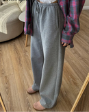 High-Waisted Wide-Leg Sweatpants
