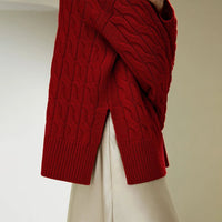 Ultrafine Merino Wool Crewneck Sweater