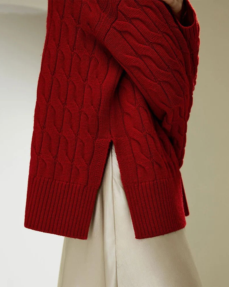 Ultrafine Merino Wool Crewneck Sweater